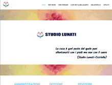 Tablet Screenshot of lunati-ciciriello.com